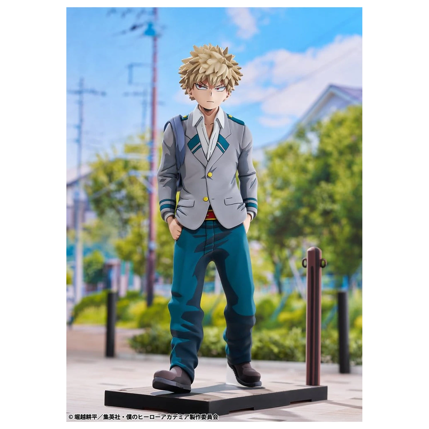 My Hero Academia PVC Figurka 1/8 Katsuki Bakugo U.A. High School Uniform 2Dimensioning verze 23 cm fotografii produktu