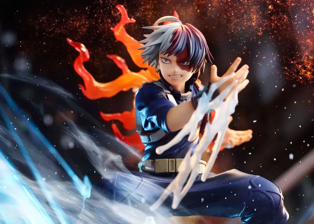 My Hero Academia PVC socha 1/8 Shoto Todoroki 18 cm fotografii produktu