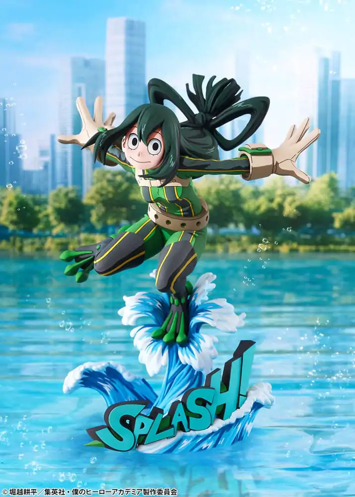 My Hero Academia PVC soška 1/8 Tsuyu Asui Hero oblek 2D verze 20 cm fotografii produktu