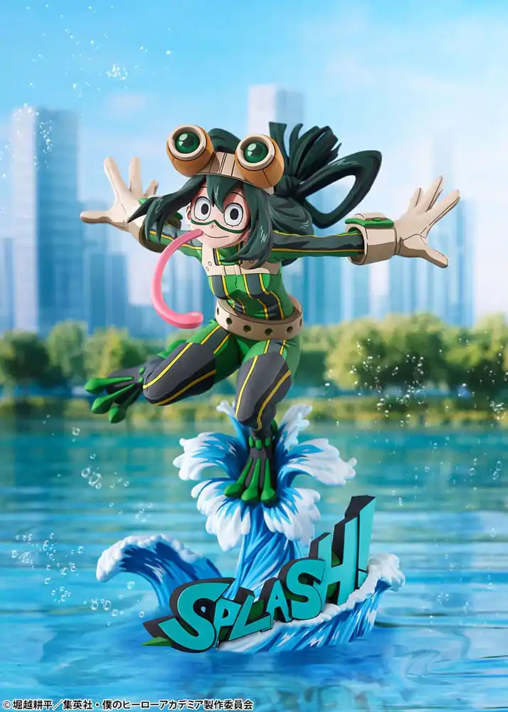 My Hero Academia PVC soška 1/8 Tsuyu Asui Hero oblek 2D verze 20 cm fotografii produktu