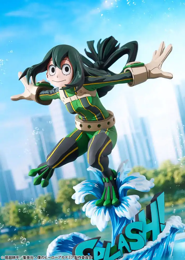 My Hero Academia PVC soška 1/8 Tsuyu Asui Hero oblek 2D verze 20 cm fotografii produktu
