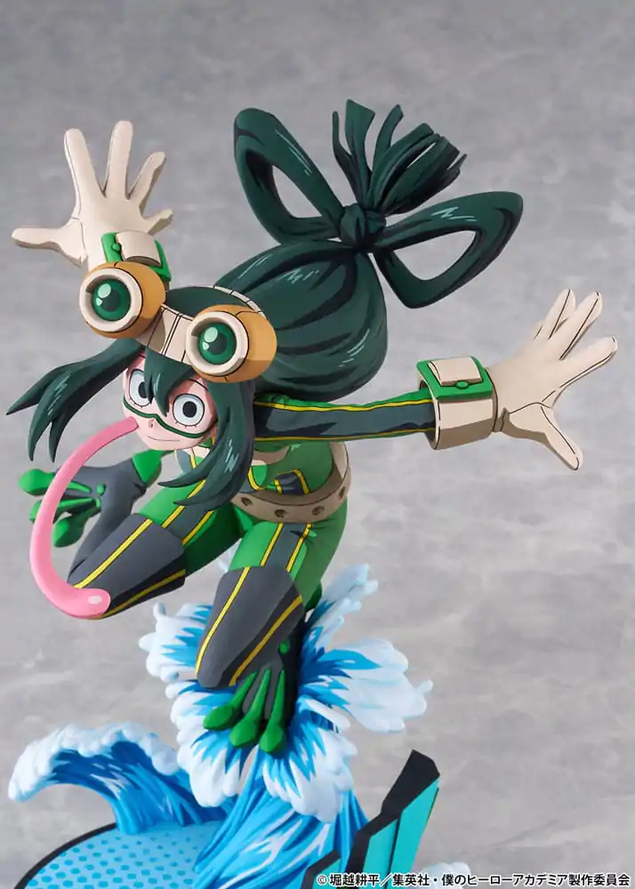 My Hero Academia PVC soška 1/8 Tsuyu Asui Hero oblek 2D verze 20 cm fotografii produktu