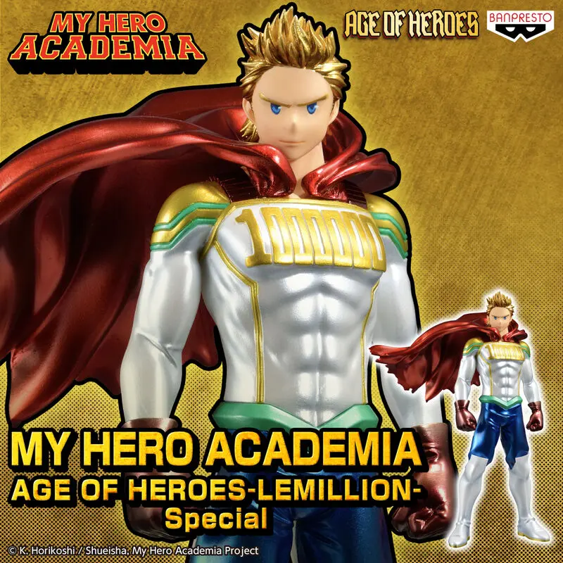 My Hero Academia Age of Heroes figurka Lemillion 18 cm fotografii produktu