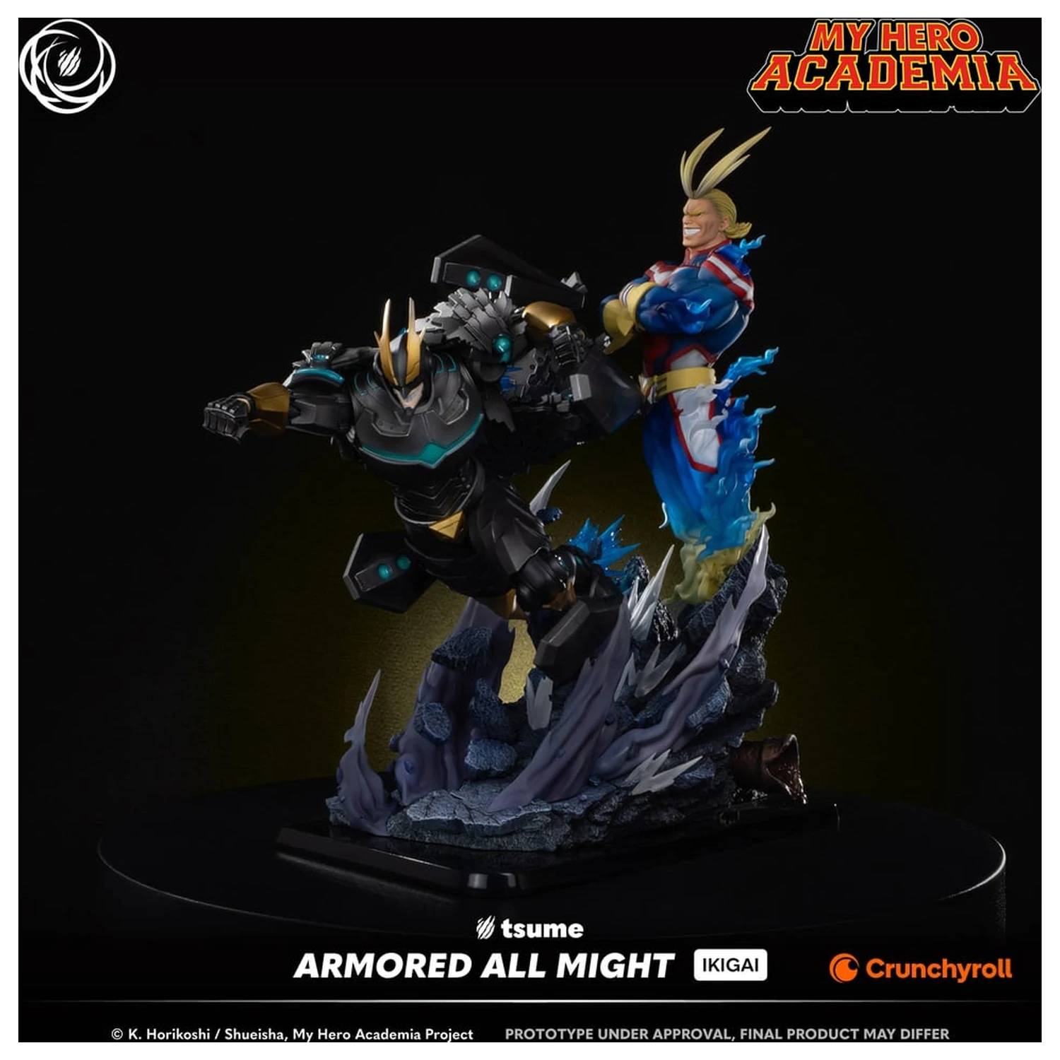 My Hero Academia Armored All Might socha Ikigai 1/6 od Tsume 48 cm fotografii produktu