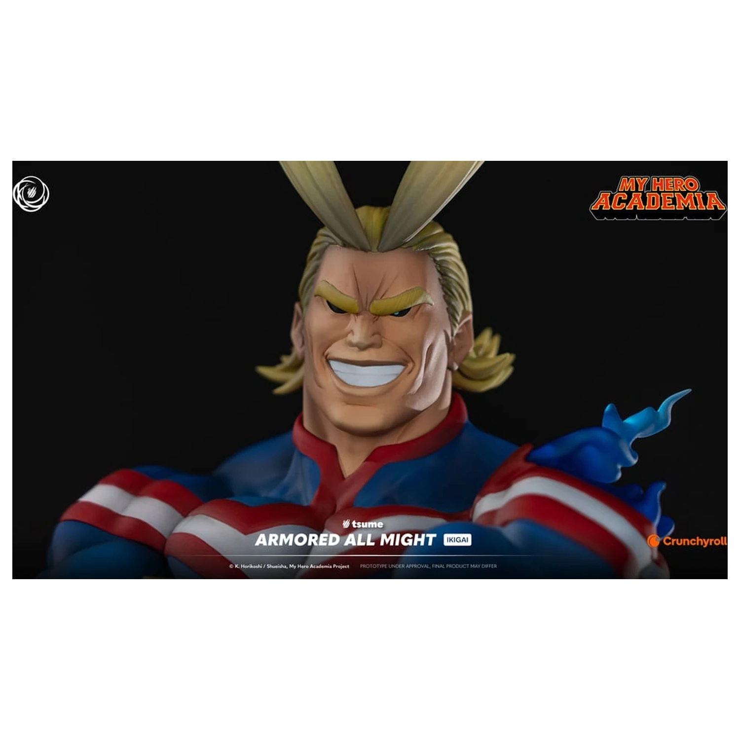 My Hero Academia Armored All Might socha Ikigai 1/6 od Tsume 48 cm fotografii produktu
