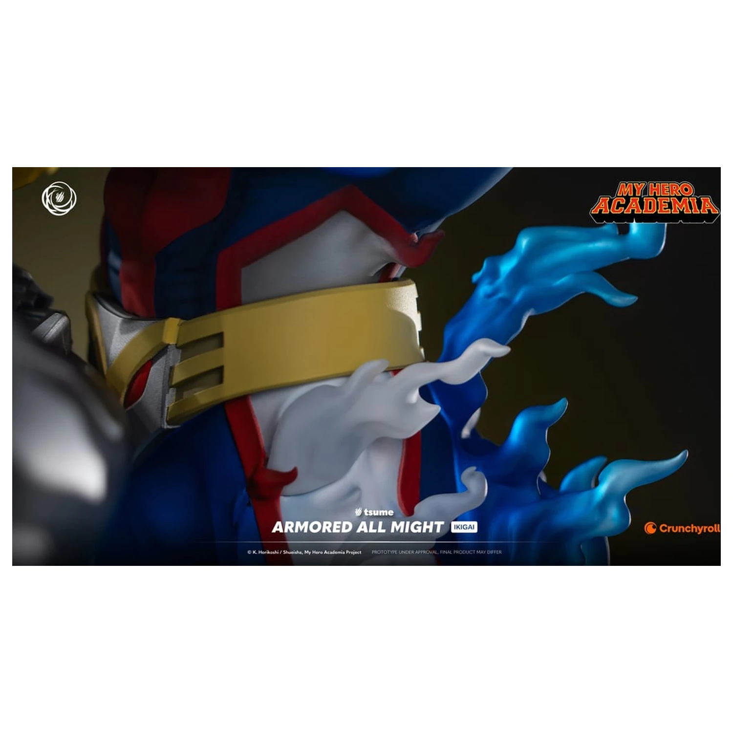 My Hero Academia Armored All Might socha Ikigai 1/6 od Tsume 48 cm fotografii produktu