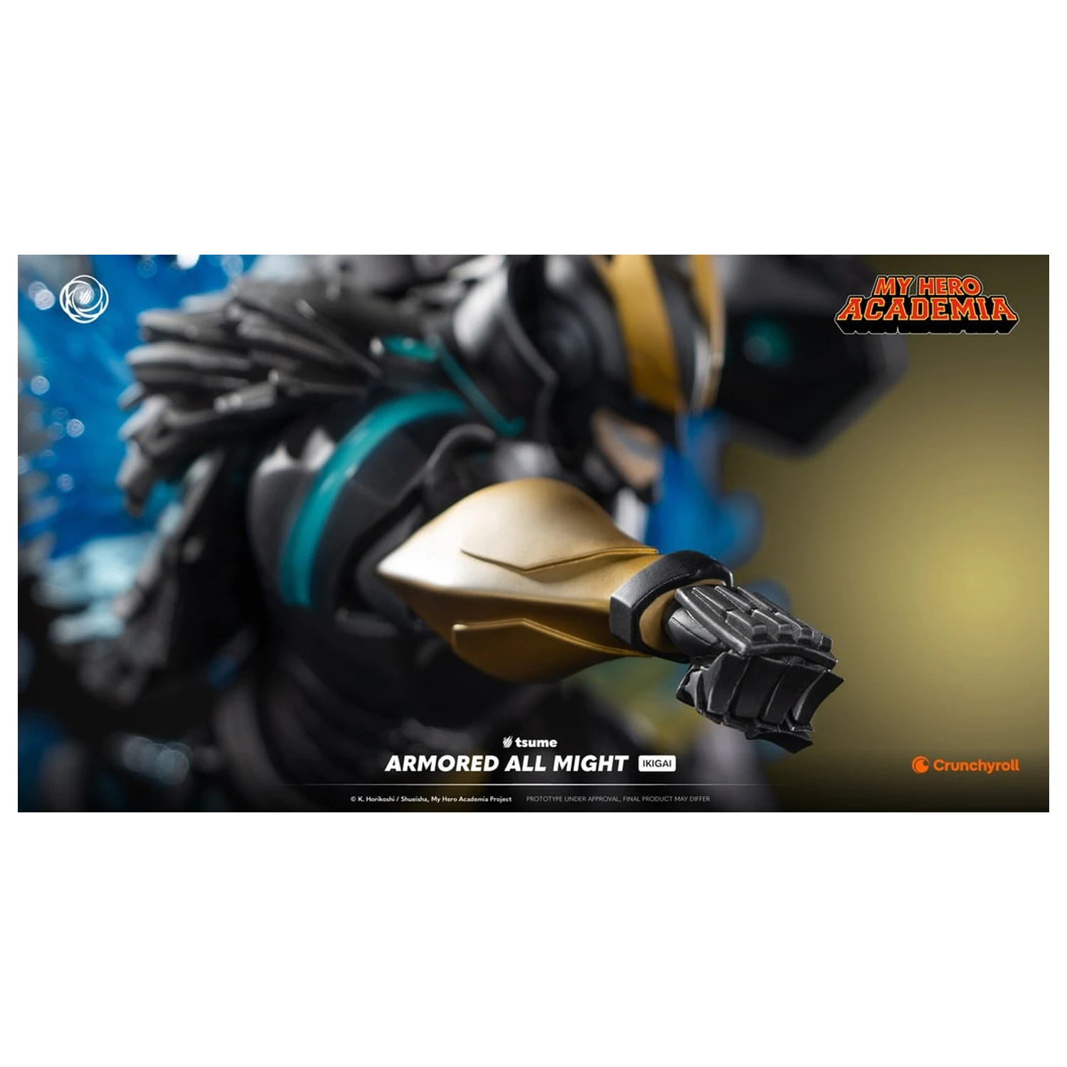 My Hero Academia Armored All Might socha Ikigai 1/6 od Tsume 48 cm fotografii produktu