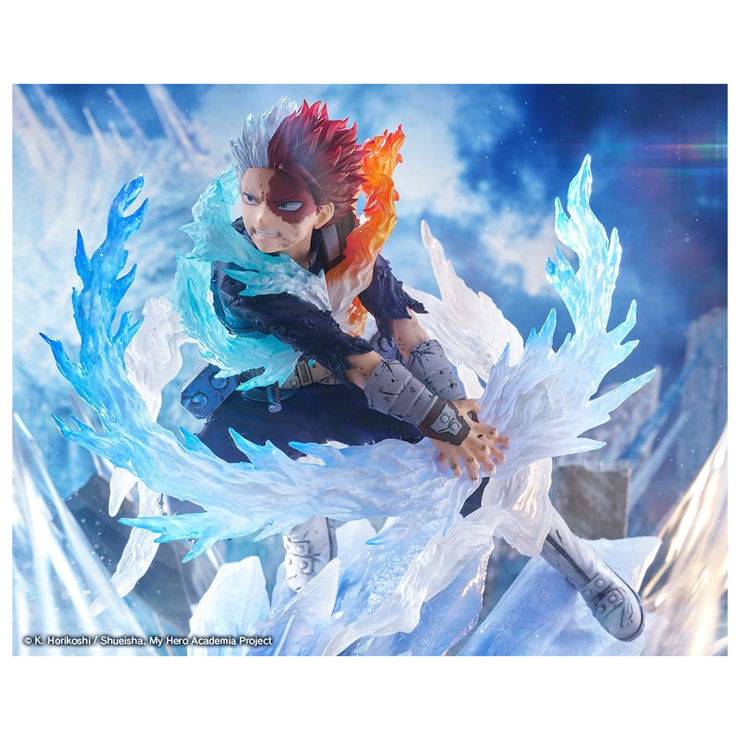 My Hero Academia ARTFX J PVC figurka 1/8 Shoto Todoroki Coldflame's Pale Blade Ver. 24 cm fotografii produktu