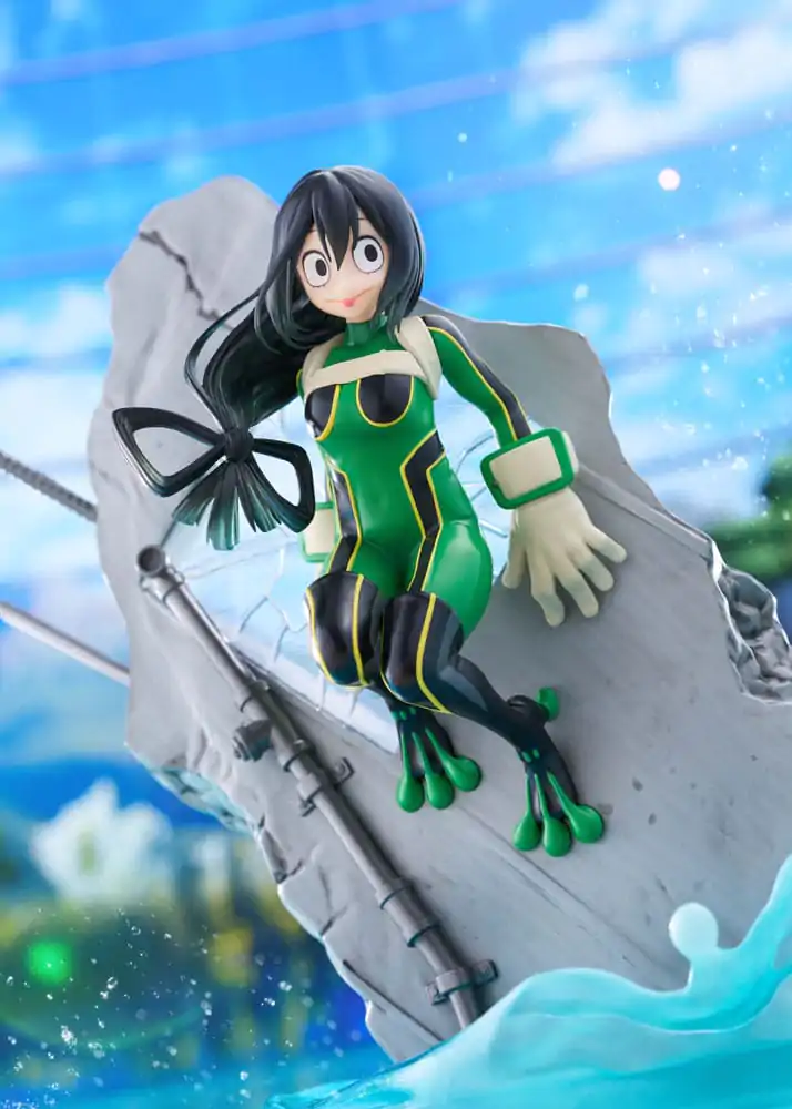 My Hero Academia Dressta PVC Soška Tsuyu Asui 22 cm fotografii produktu