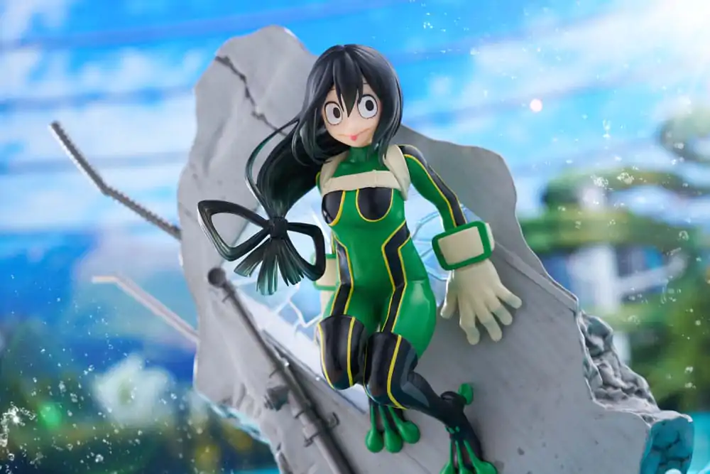 My Hero Academia Dressta PVC Soška Tsuyu Asui 22 cm fotografii produktu