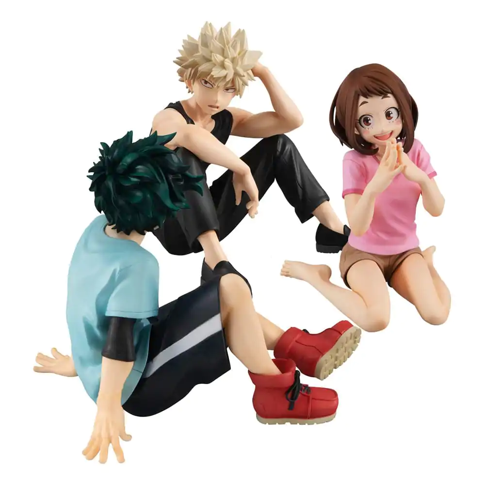 My Hero Academia G.E.M. PVC soška Ochaco Uraraka kapesní velikost 7 cm fotografii produktu