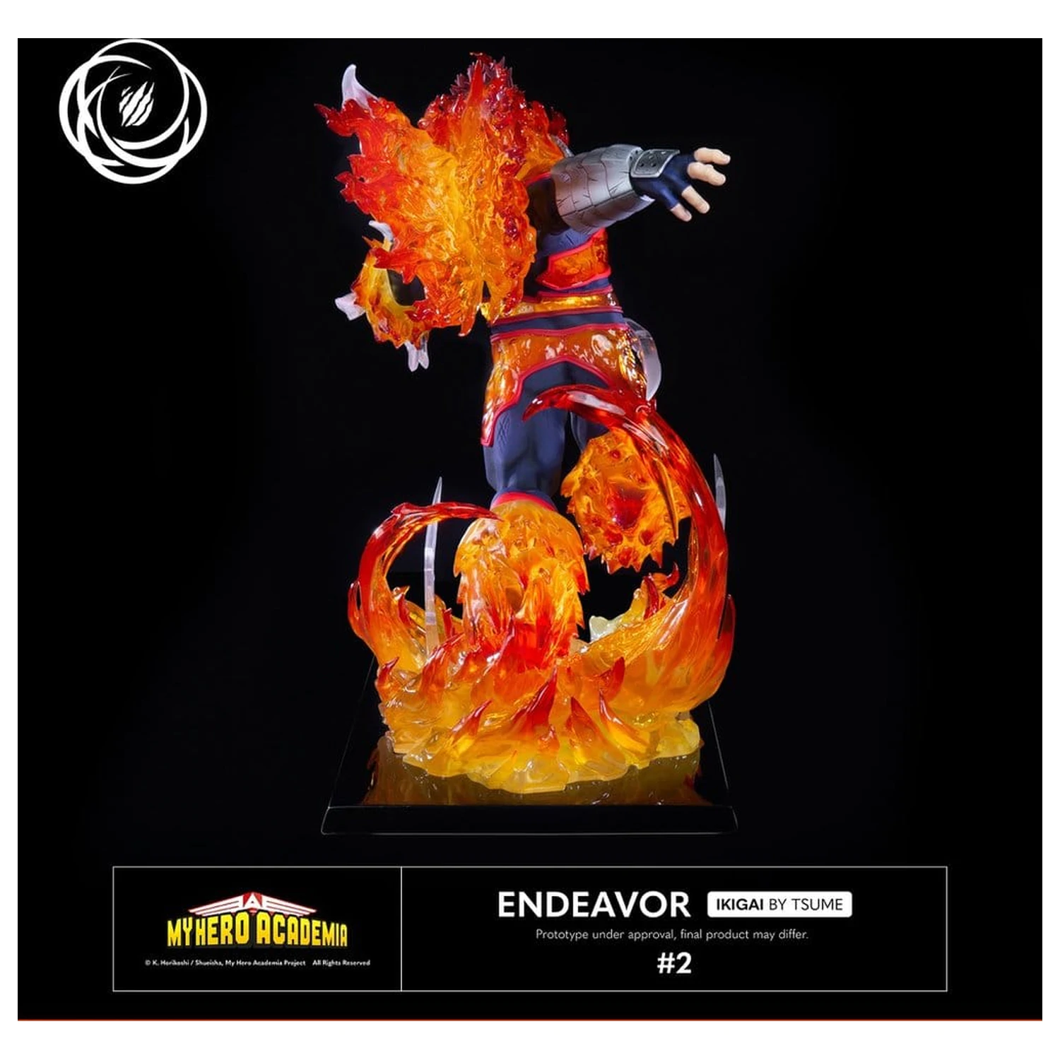 My Hero Academia IKIGAI figurka 1/6 Endeavor fotografii produktu
