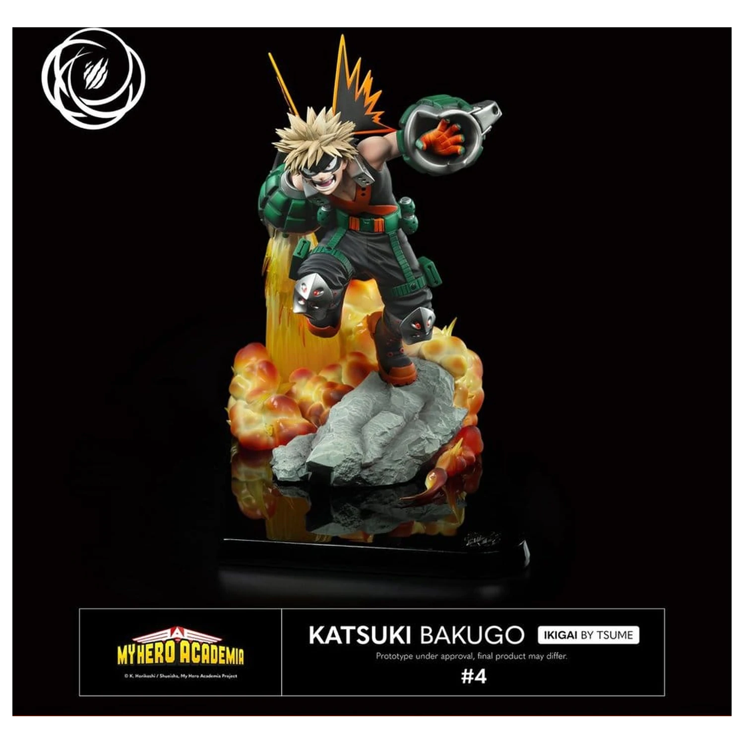 My Hero Academia IKIGAI Figure 1/6 Katsuki Bakugo figurka 1/6 fotografii produktu