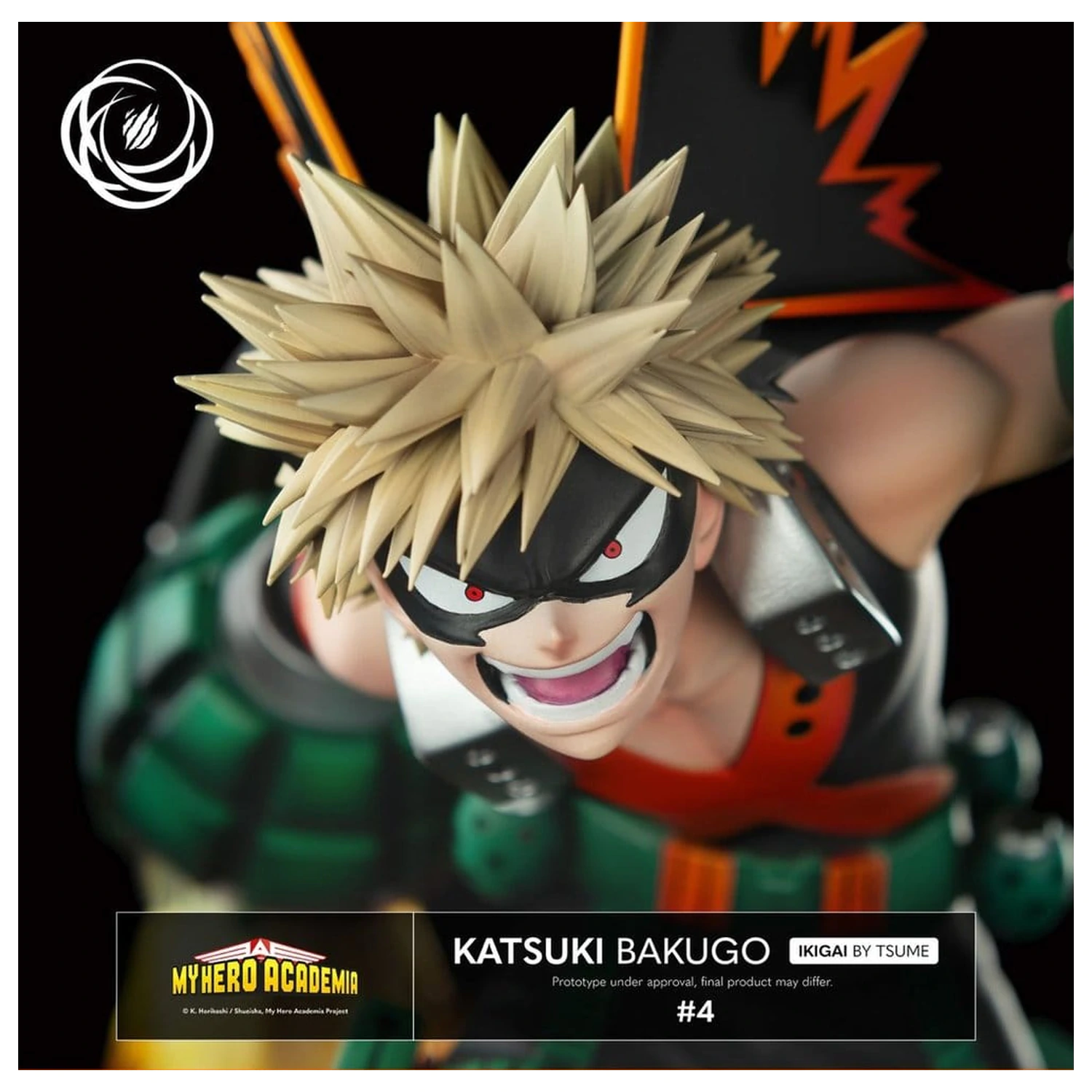 My Hero Academia IKIGAI Figure 1/6 Katsuki Bakugo figurka 1/6 fotografii produktu