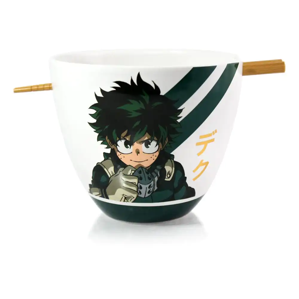 My Hero Academia miska na ramen s hůlkami Izuku Midoriya 473 ml fotografii produktu