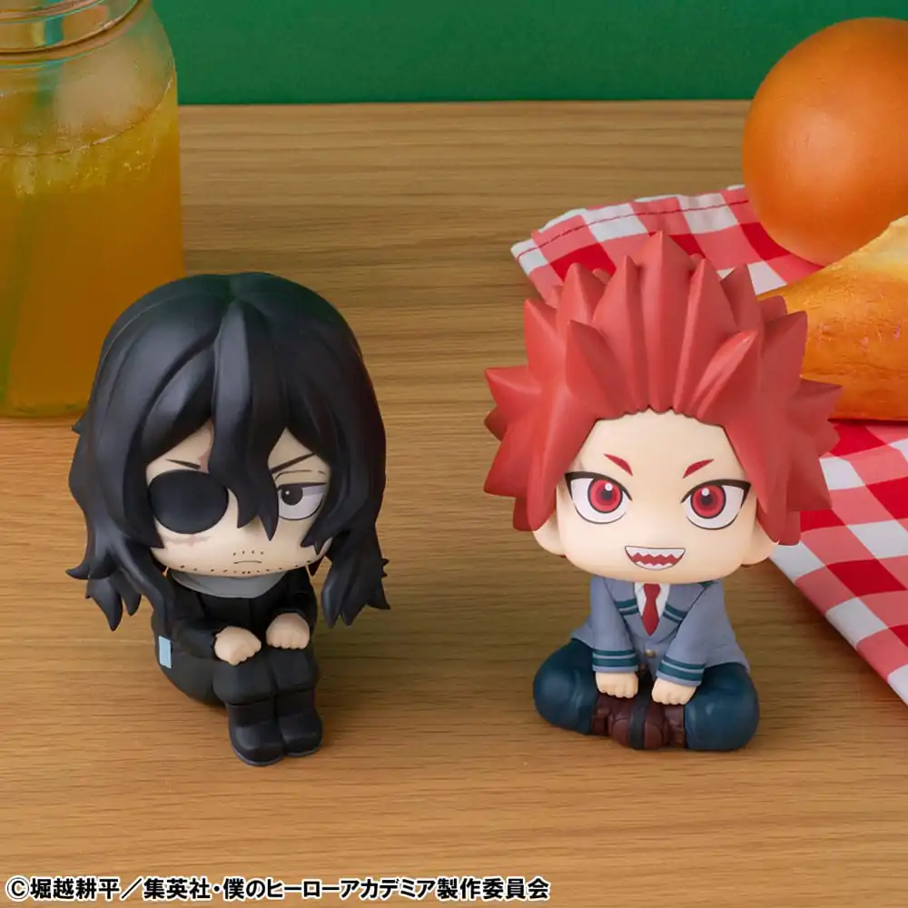 My Hero Academia Look Up PVC socha sada Eijiro Kirishima & Shoto Aizawa (s dárkem) 11 cm fotografii produktu