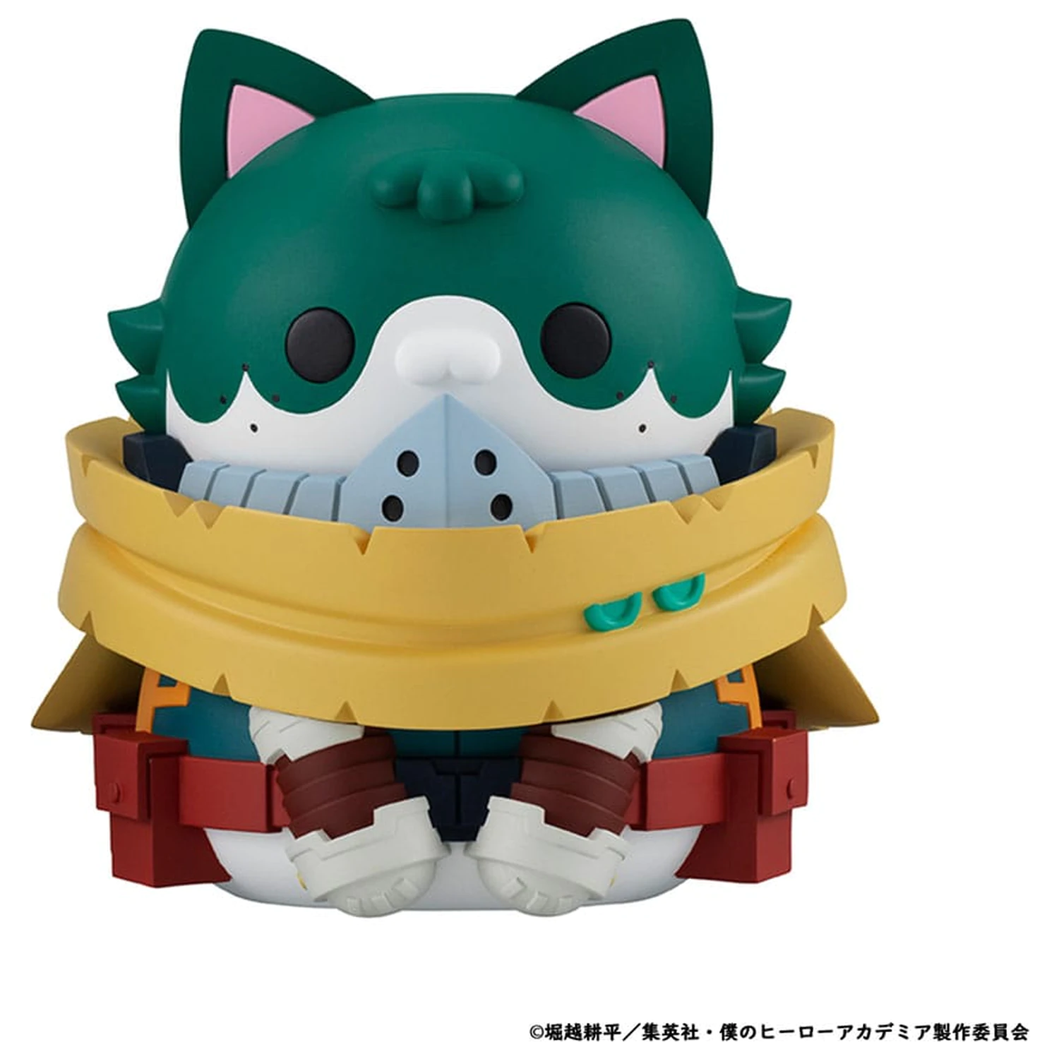 My Hero Academia Mega Cat Project Nyanto! The Big Heroaca Cats Series Trading Figure 3-Pack Izuku Midoriya & Katsuki Bakugo & Shoto Todoroki 12 cm fotografii produktu