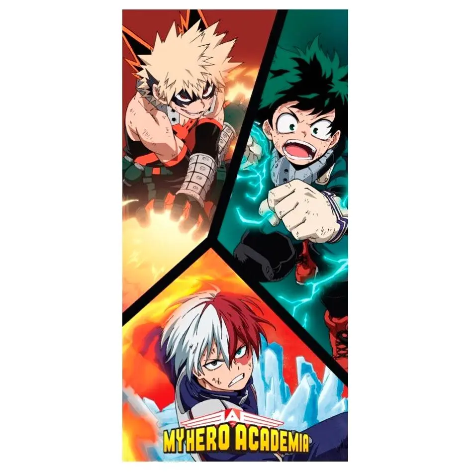 My Hero Academia bavlněná plážová osuška fotografii produktu