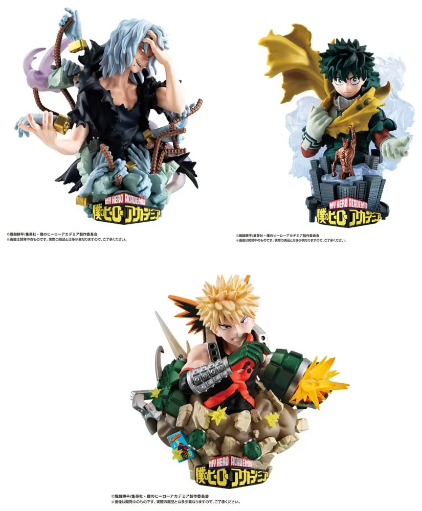 My Hero Academia Petitrama EX Series Sběratelská figurka 3-Set Typ-Decision 9 cm fotografii produktu