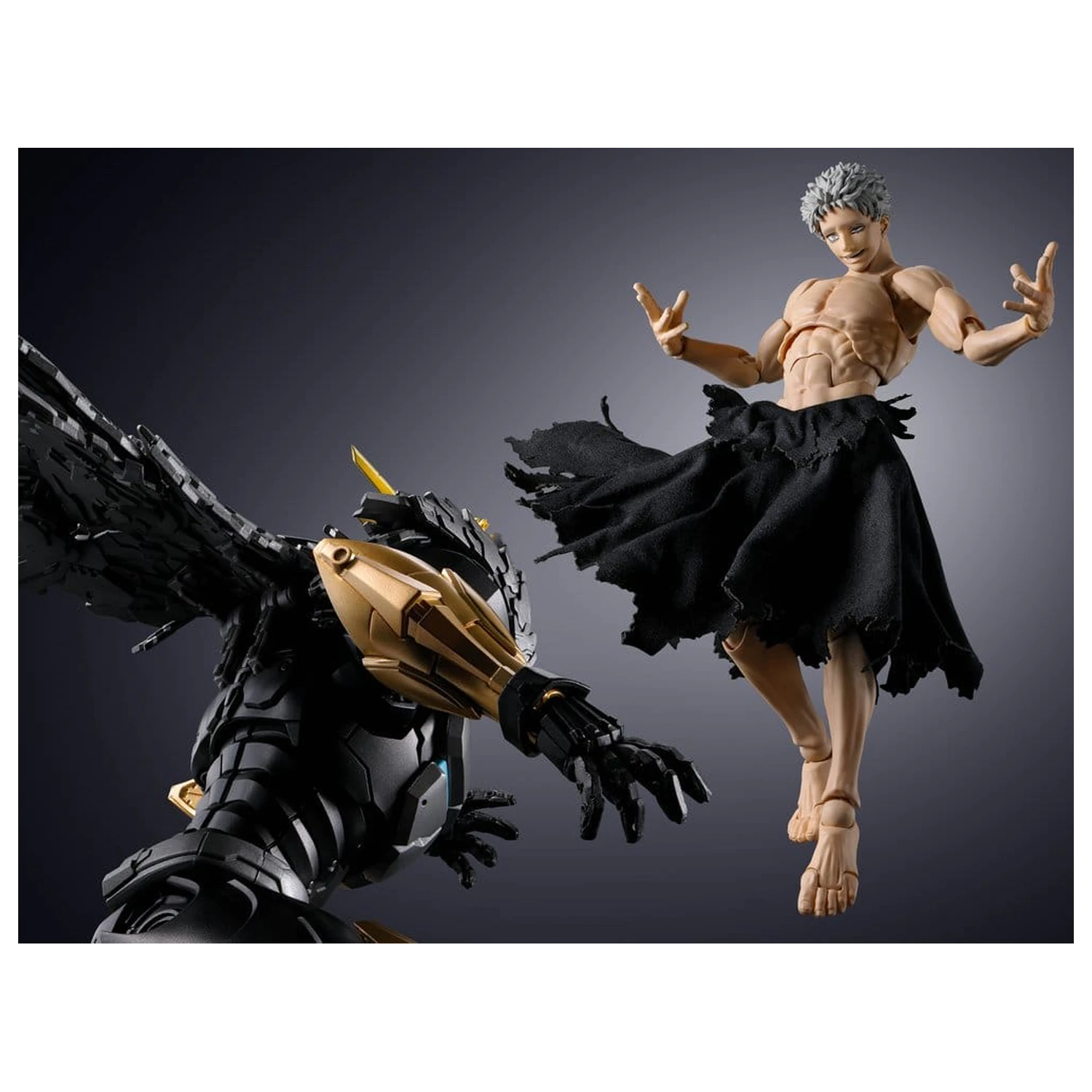 My Hero Academia S.H.Figuarts akční figurka All For One -Final Battle set- 16 cm fotografii produktu