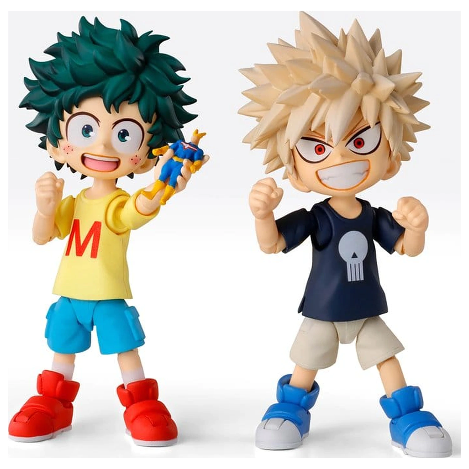 My Hero Academia S.H.Figuarts Akční figurka Izuku Midoriya & Katsuki Bakugo -Childhood Set- 9 cm fotografii produktu