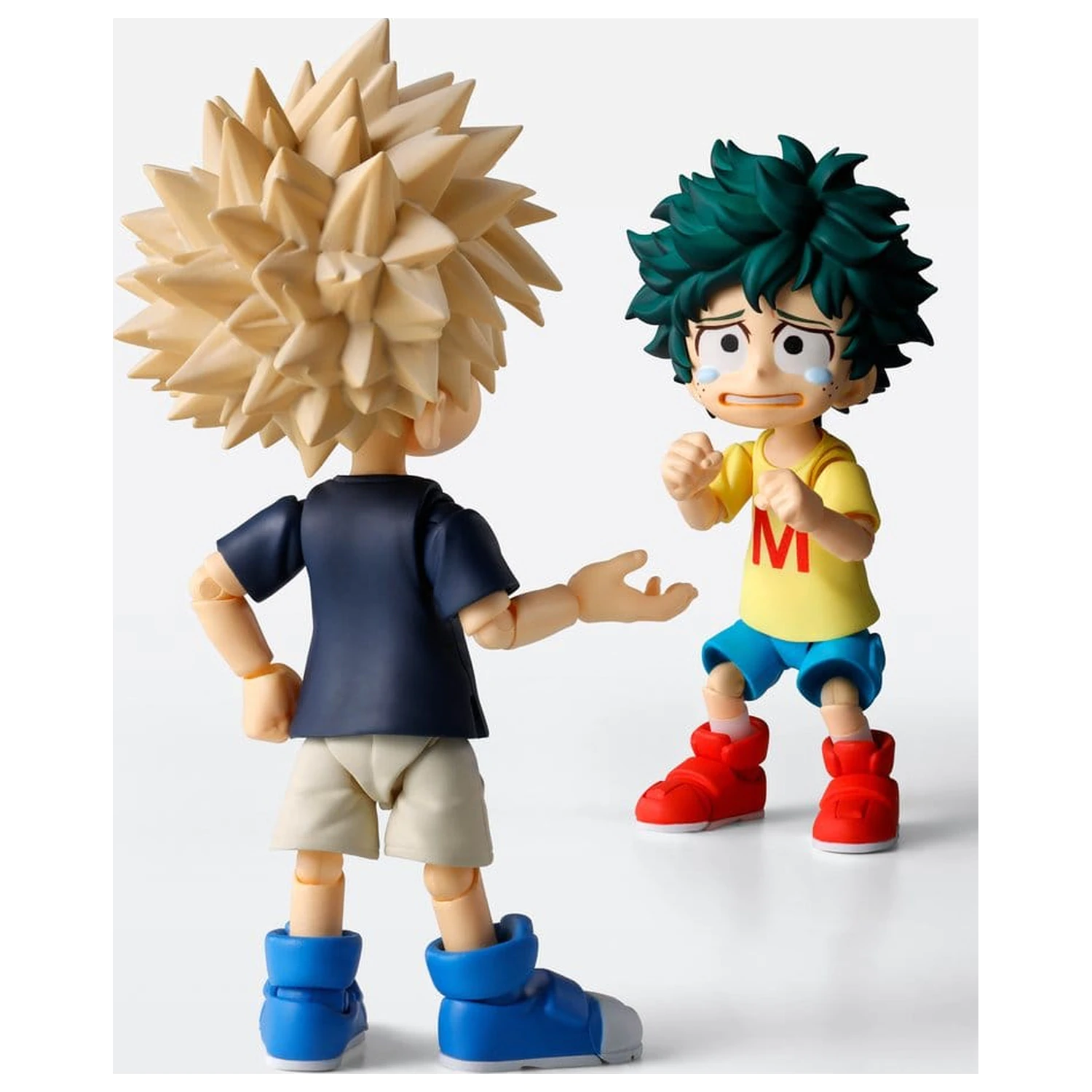 My Hero Academia S.H.Figuarts Akční figurka Izuku Midoriya & Katsuki Bakugo -Childhood Set- 9 cm fotografii produktu