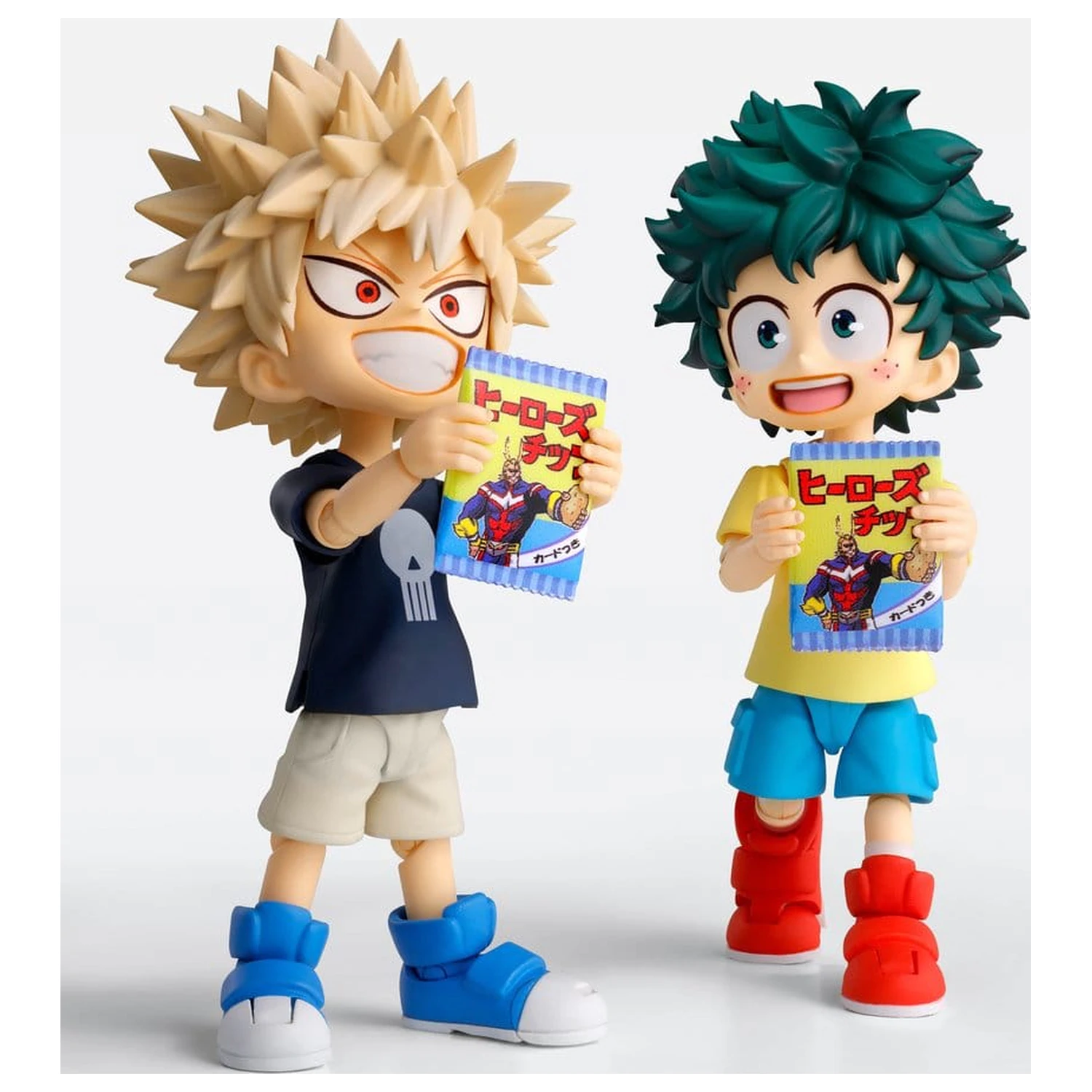 My Hero Academia S.H.Figuarts Akční figurka Izuku Midoriya & Katsuki Bakugo -Childhood Set- 9 cm fotografii produktu