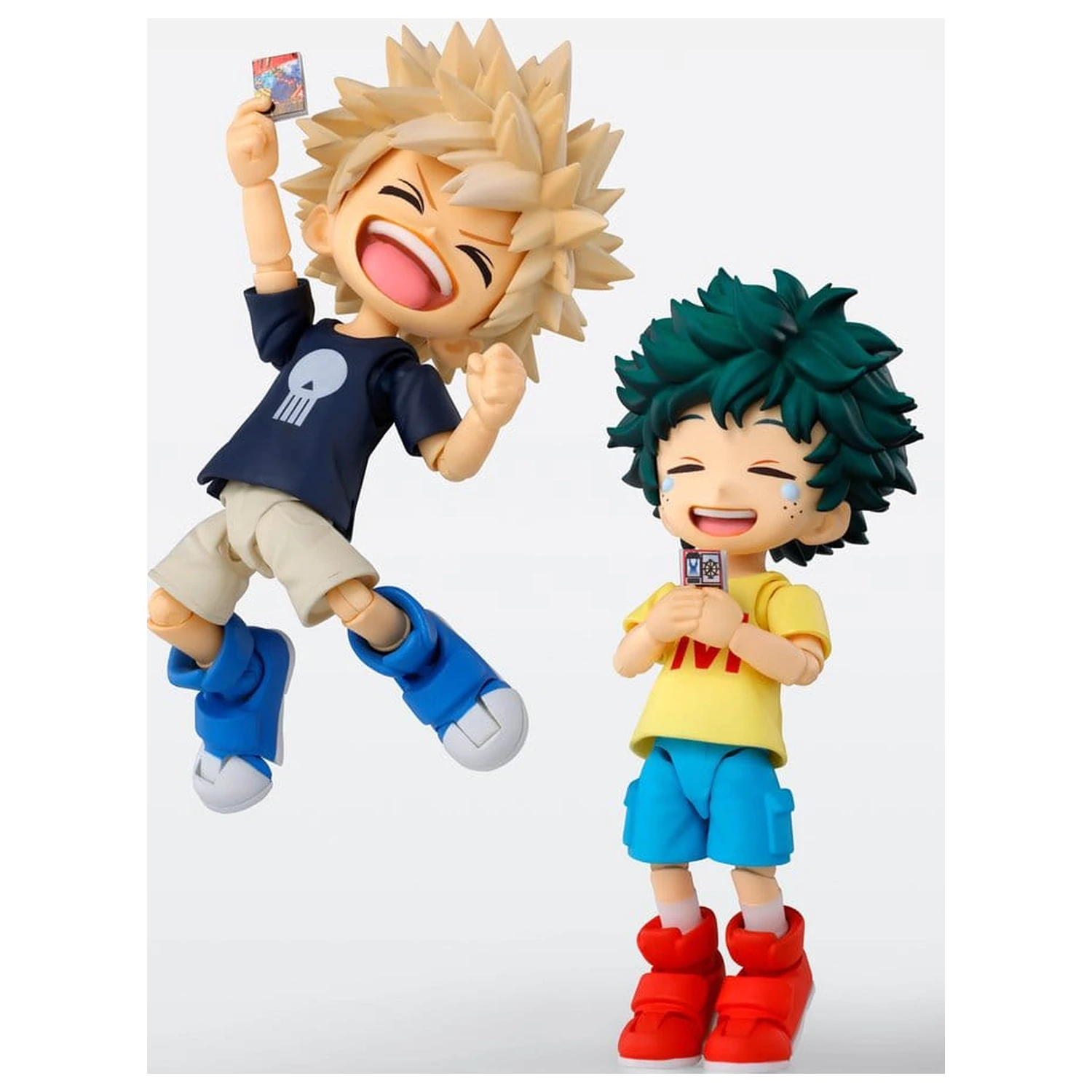 My Hero Academia S.H.Figuarts Akční figurka Izuku Midoriya & Katsuki Bakugo -Childhood Set- 9 cm fotografii produktu