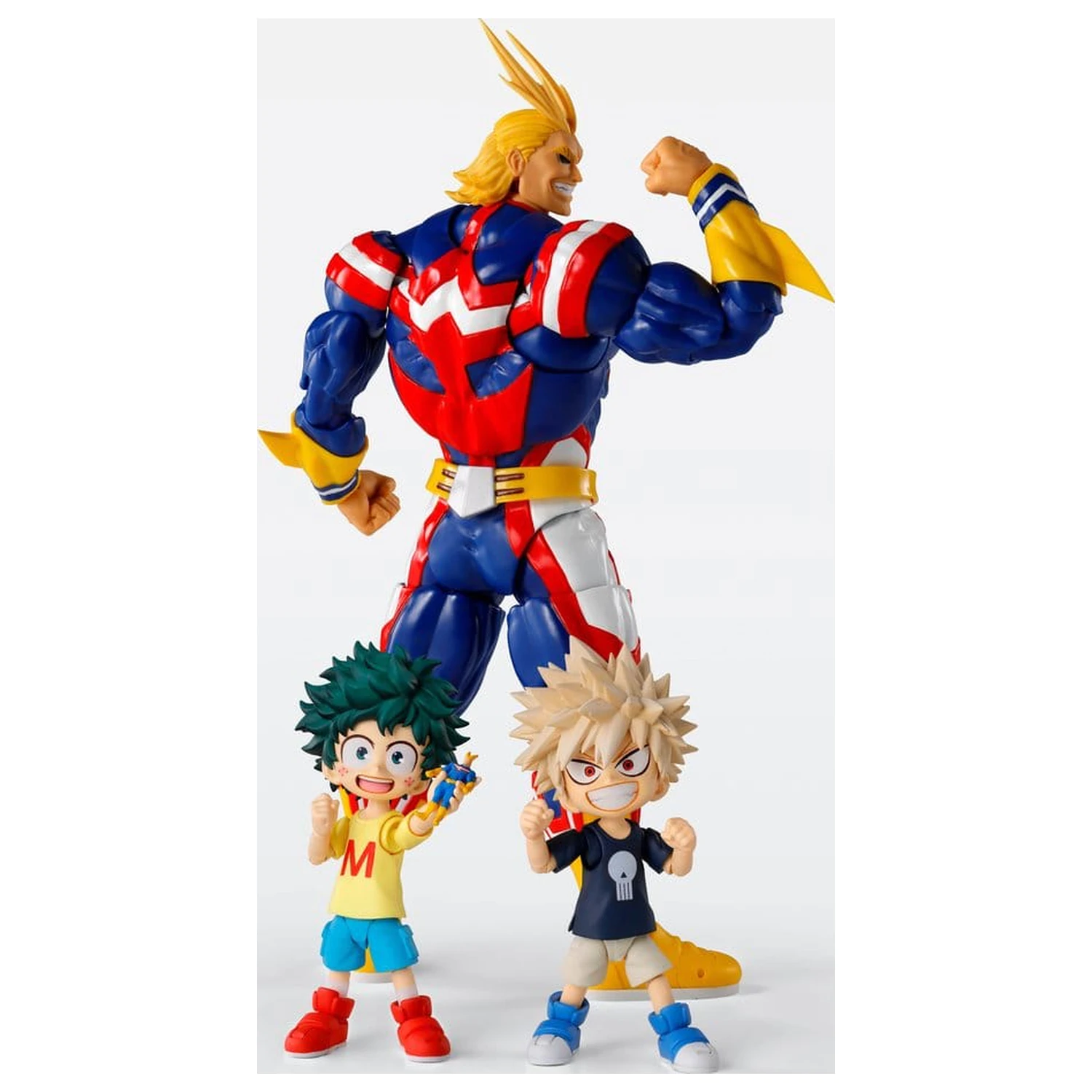My Hero Academia S.H.Figuarts Akční figurka Izuku Midoriya & Katsuki Bakugo -Childhood Set- 9 cm fotografii produktu