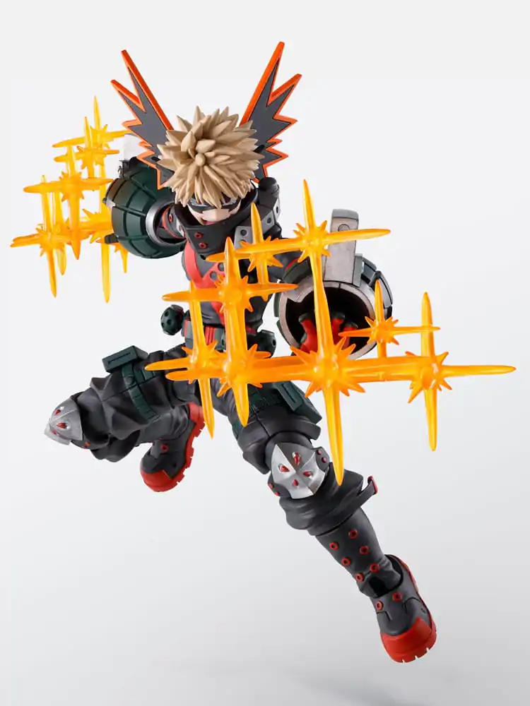 My Hero Academia S.H. Figuarts Příslušenství Izuku Midoriya & Katsuki Bakugo Plus Ultra Sada volitelných dílů fotografii produktu