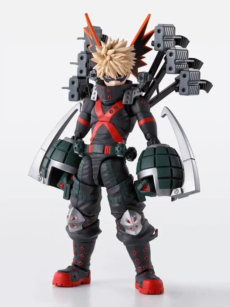 My Hero Academia S.H. Figuarts Příslušenství Izuku Midoriya & Katsuki Bakugo Plus Ultra Sada volitelných dílů fotografii produktu