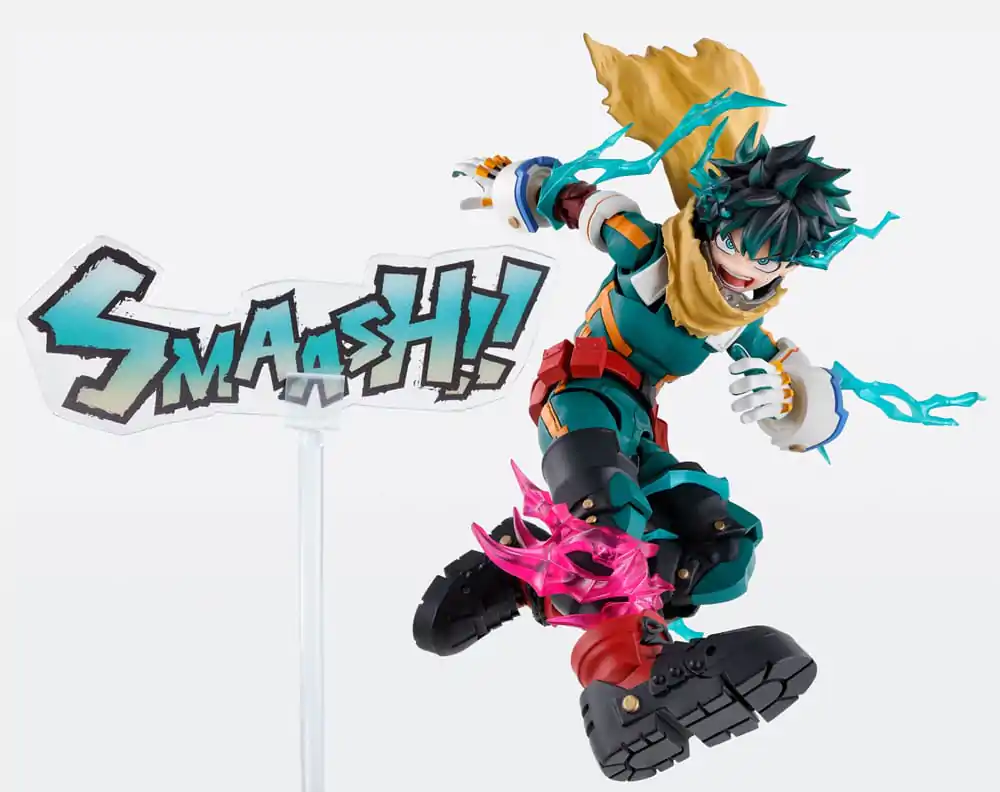 My Hero Academia S.H. Figuarts Příslušenství Izuku Midoriya & Katsuki Bakugo Plus Ultra Sada volitelných dílů fotografii produktu