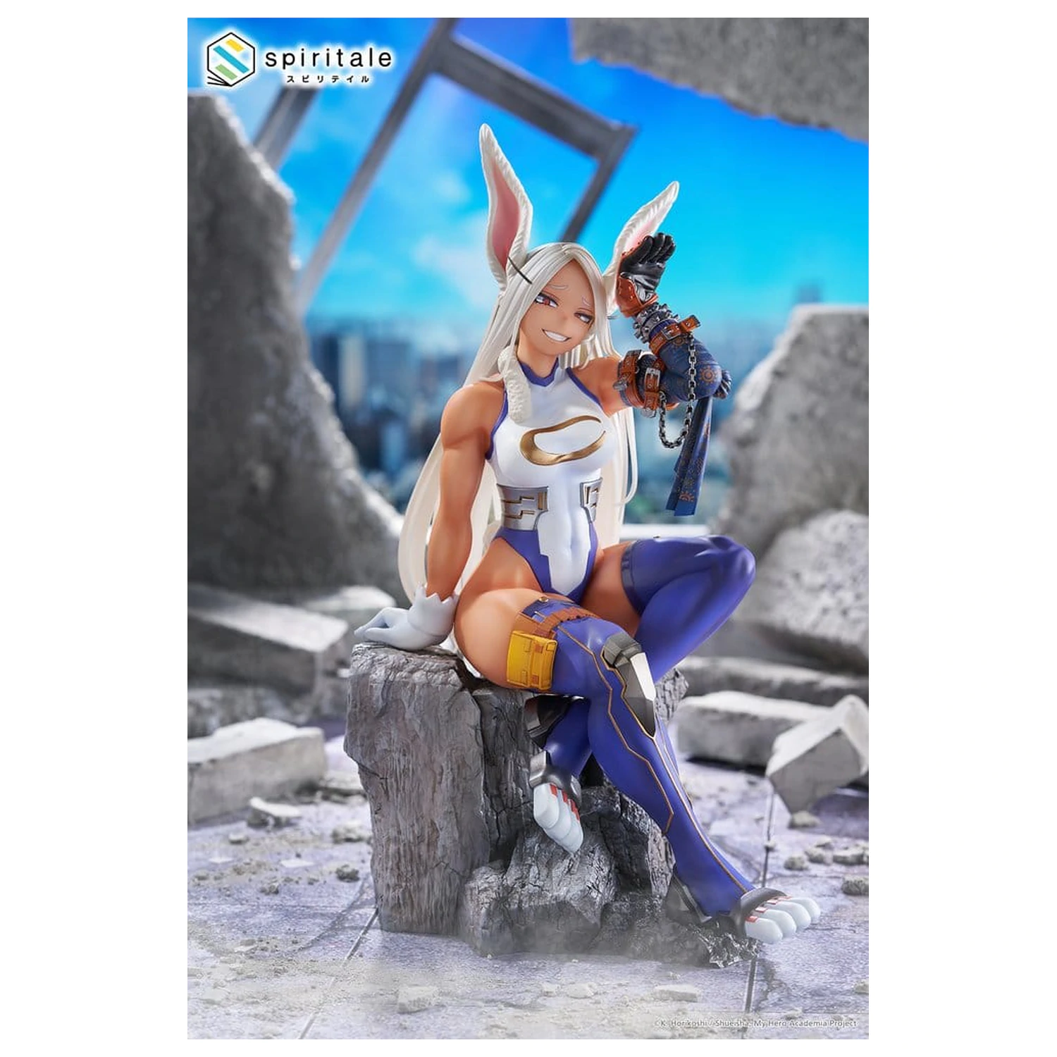 My Hero Academia Spiritale PVC figurka Mirko -Rabbit- v měřítku 1/7, 24 cm fotografii produktu