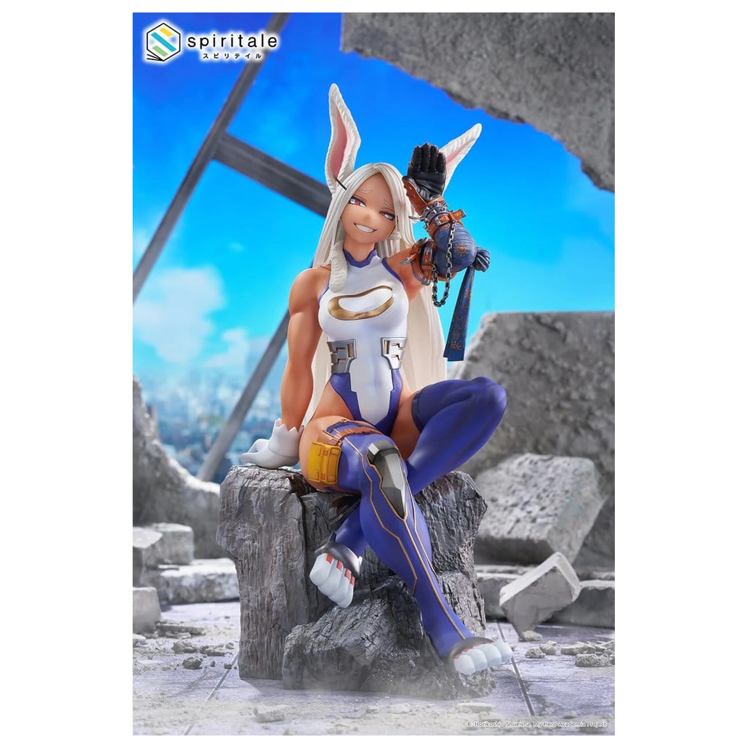 My Hero Academia Spiritale PVC figurka Mirko -Rabbit- v měřítku 1/7, 24 cm fotografii produktu