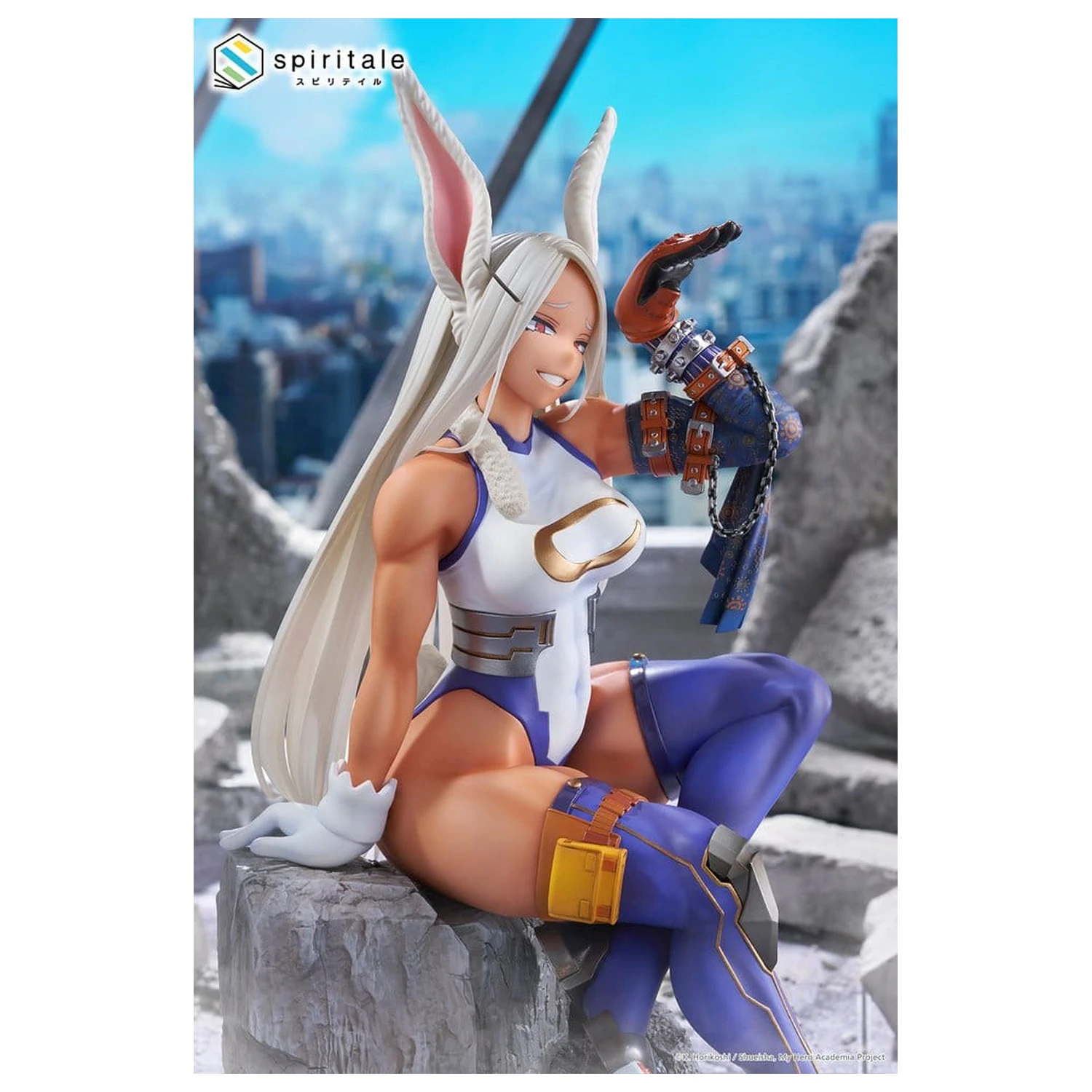 My Hero Academia Spiritale PVC figurka Mirko -Rabbit- v měřítku 1/7, 24 cm fotografii produktu