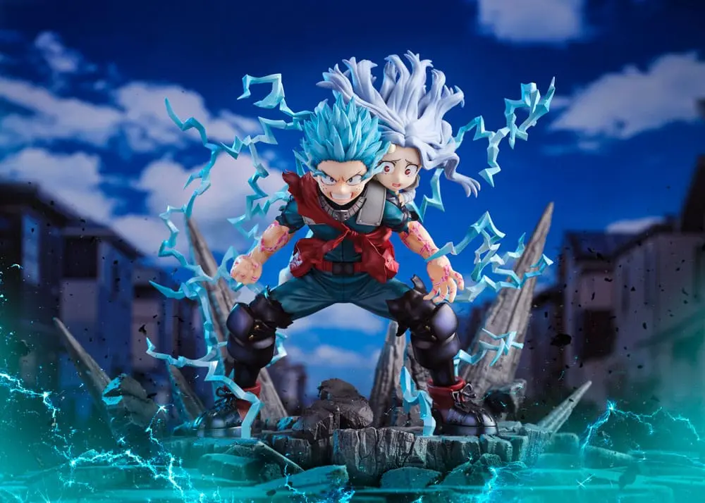 My Hero Academia Super Situation PVC socha Izuku Midoriya & Eri 23 cm fotografii produktu