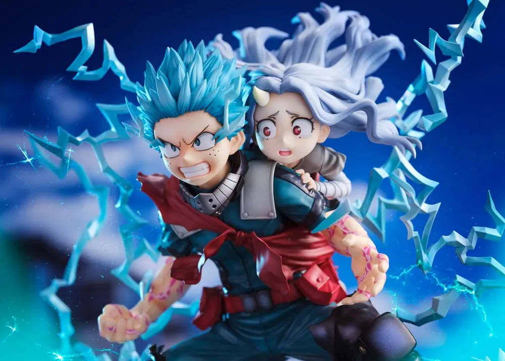 My Hero Academia Super Situation PVC socha Izuku Midoriya & Eri 23 cm fotografii produktu