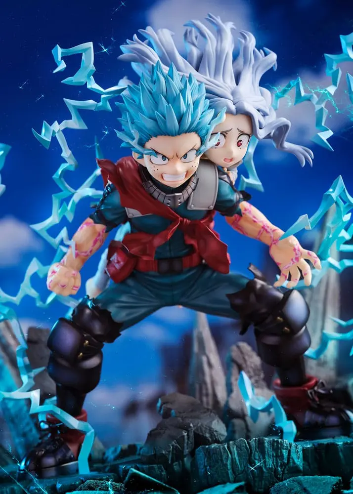 My Hero Academia Super Situation PVC socha Izuku Midoriya & Eri 23 cm fotografii produktu