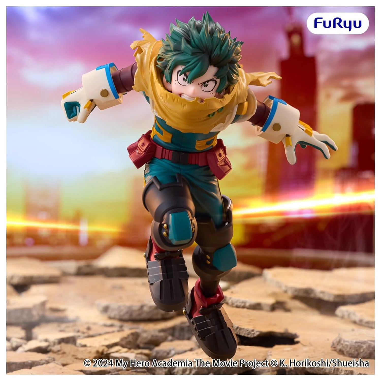 My Hero Academia: You're Next Muchute Figurka PVC Izuku Midoriya 16 cm fotografii produktu