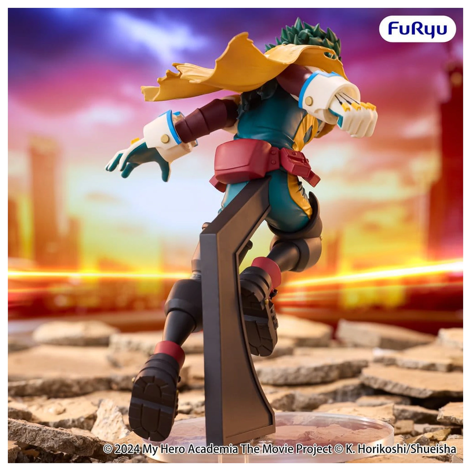My Hero Academia: You're Next Muchute Figurka PVC Izuku Midoriya 16 cm fotografii produktu