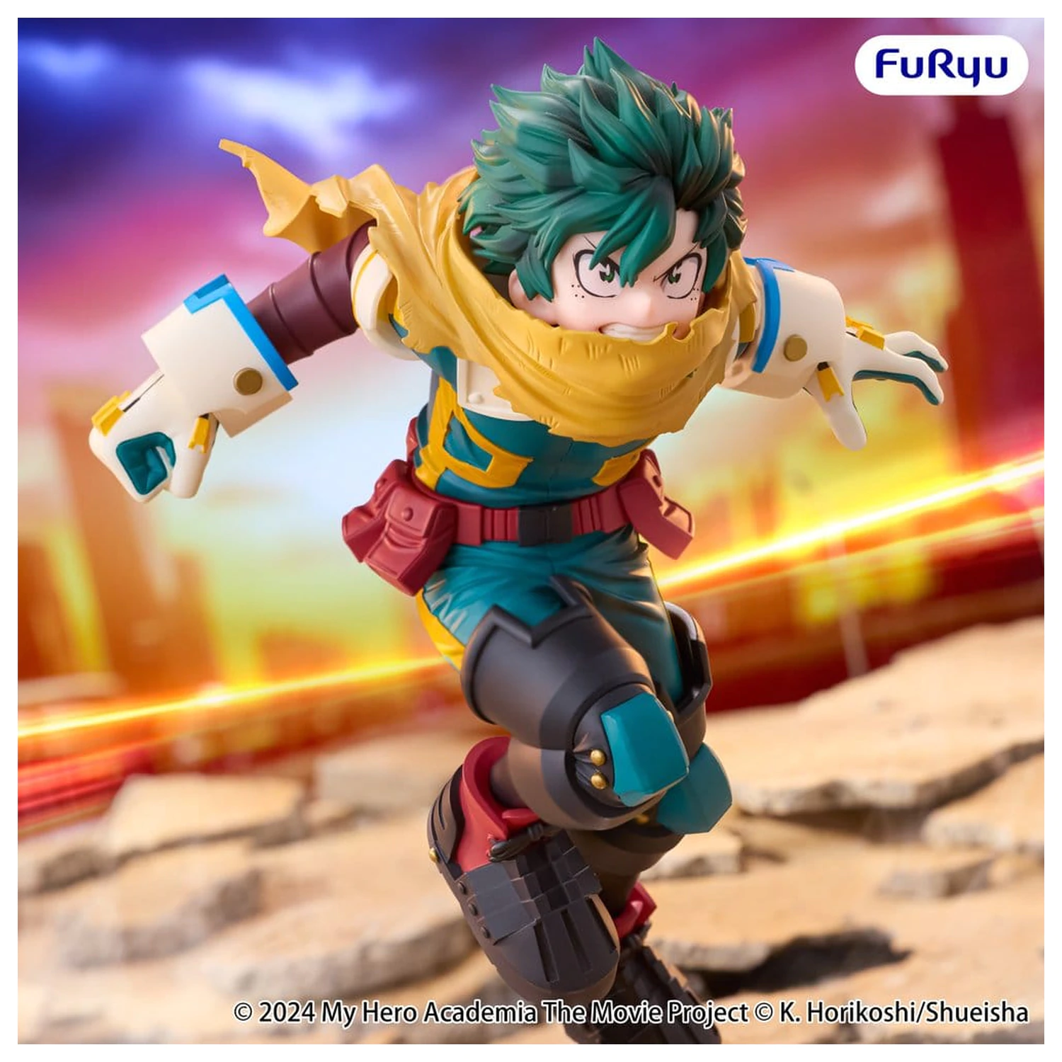 My Hero Academia: You're Next Muchute Figurka PVC Izuku Midoriya 16 cm fotografii produktu
