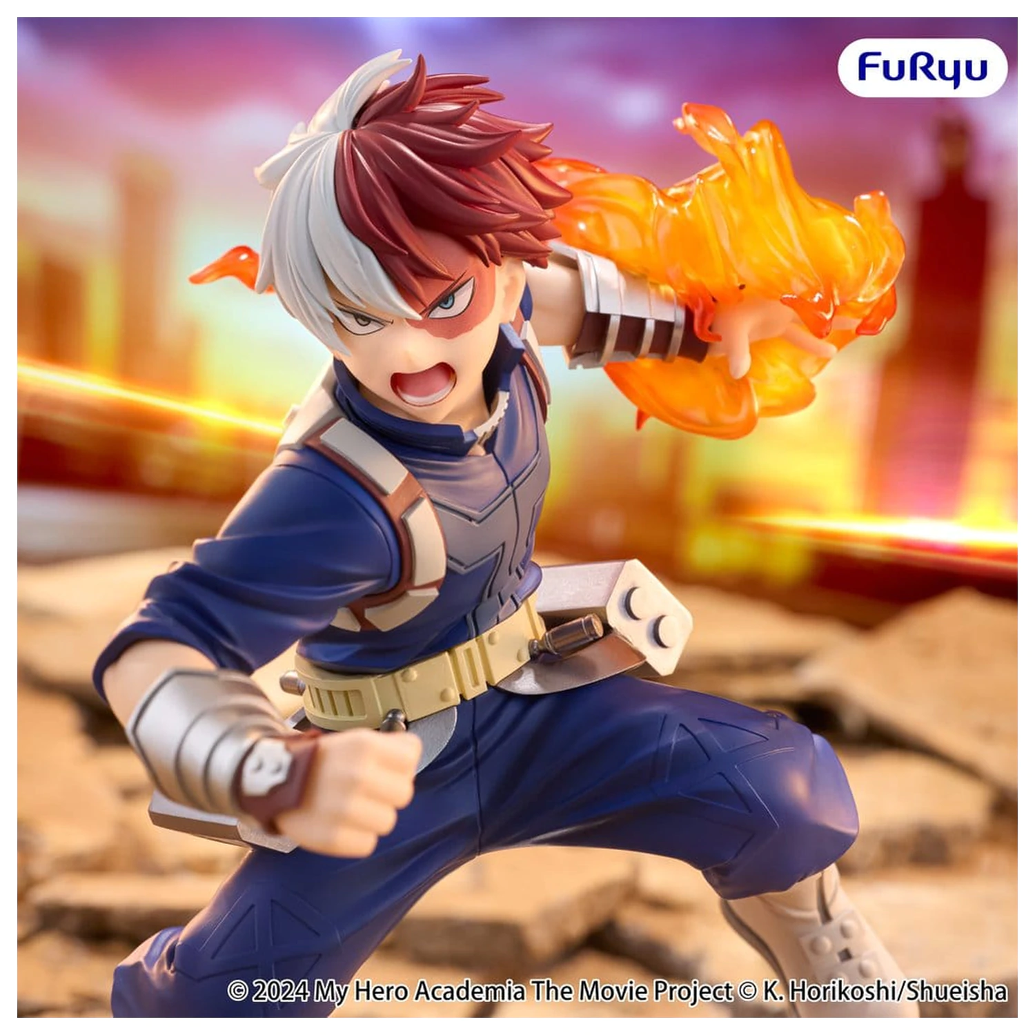 My Hero Academia: You're Next PVC figurka Muchute Shoto Todoroki 17 cm fotografii produktu