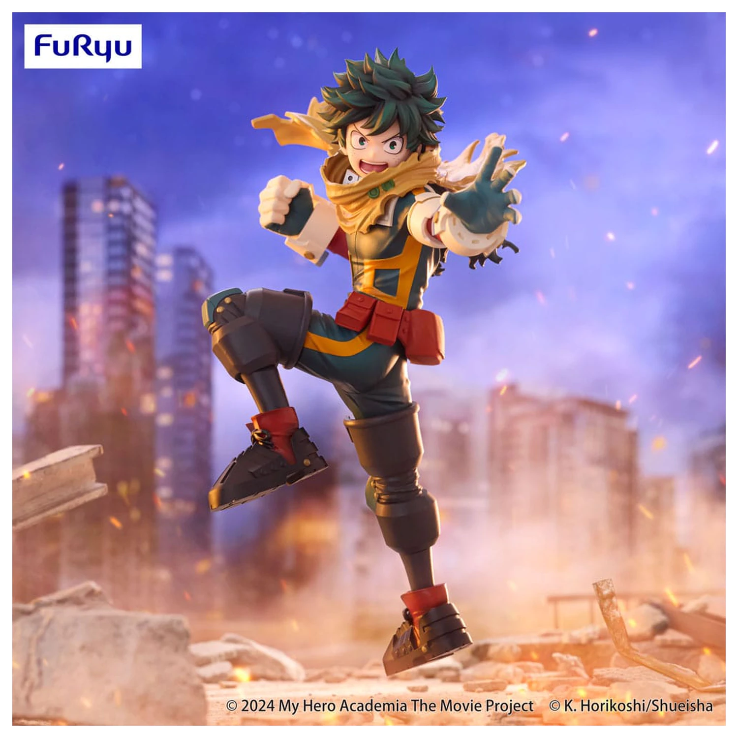 My Hero Academia: You're Next Trio-Try-iT PVC socha Izuku Midoriya 21 cm fotografii produktu