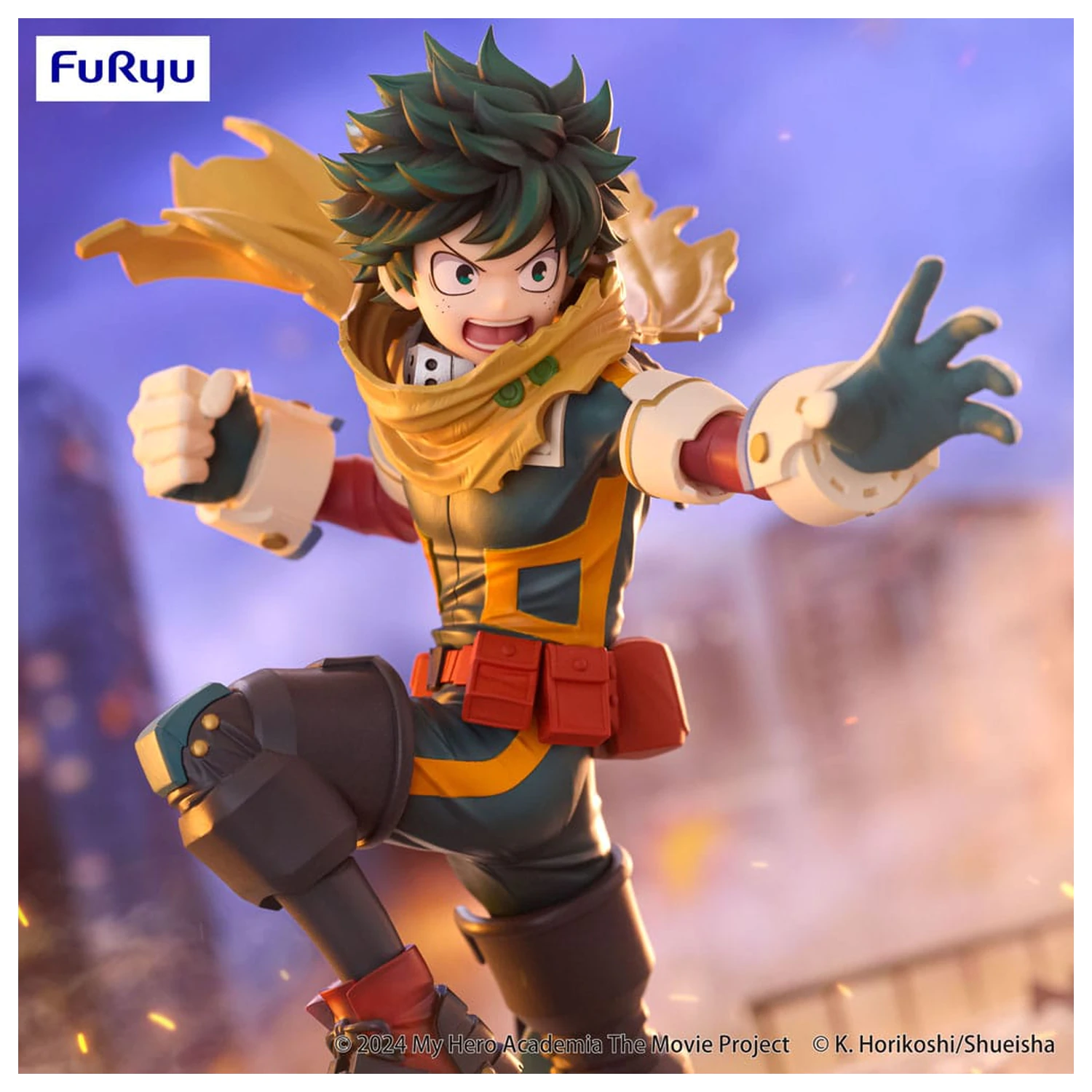 My Hero Academia: You're Next Trio-Try-iT PVC socha Izuku Midoriya 21 cm fotografii produktu