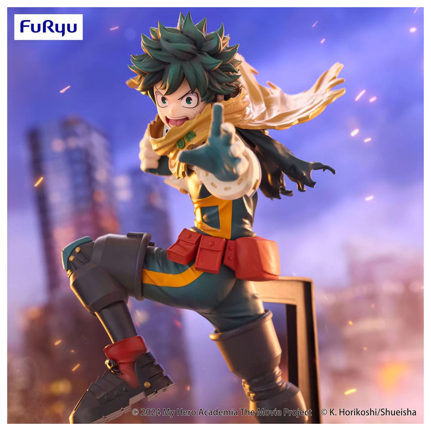 My Hero Academia: You're Next Trio-Try-iT PVC socha Izuku Midoriya 21 cm fotografii produktu