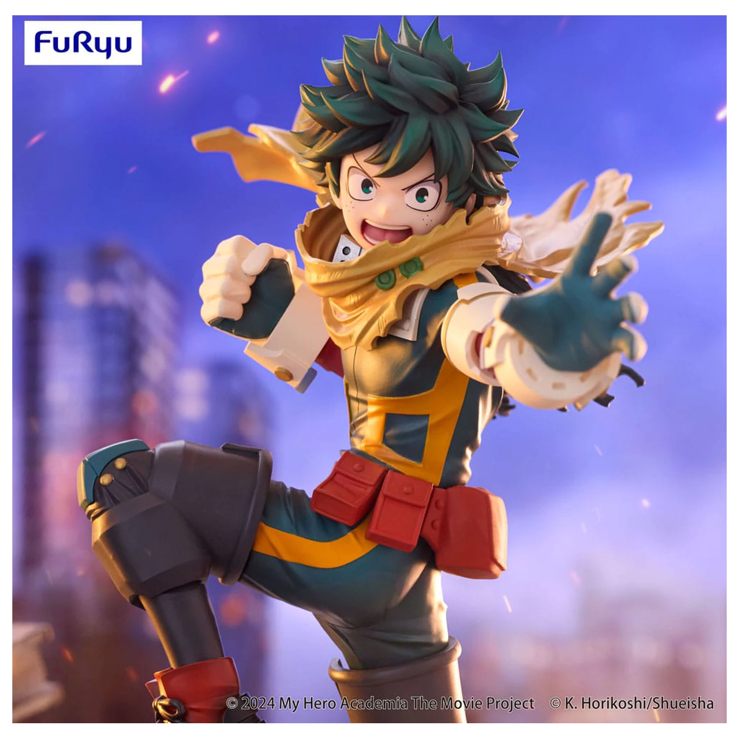 My Hero Academia: You're Next Trio-Try-iT PVC socha Izuku Midoriya 21 cm fotografii produktu