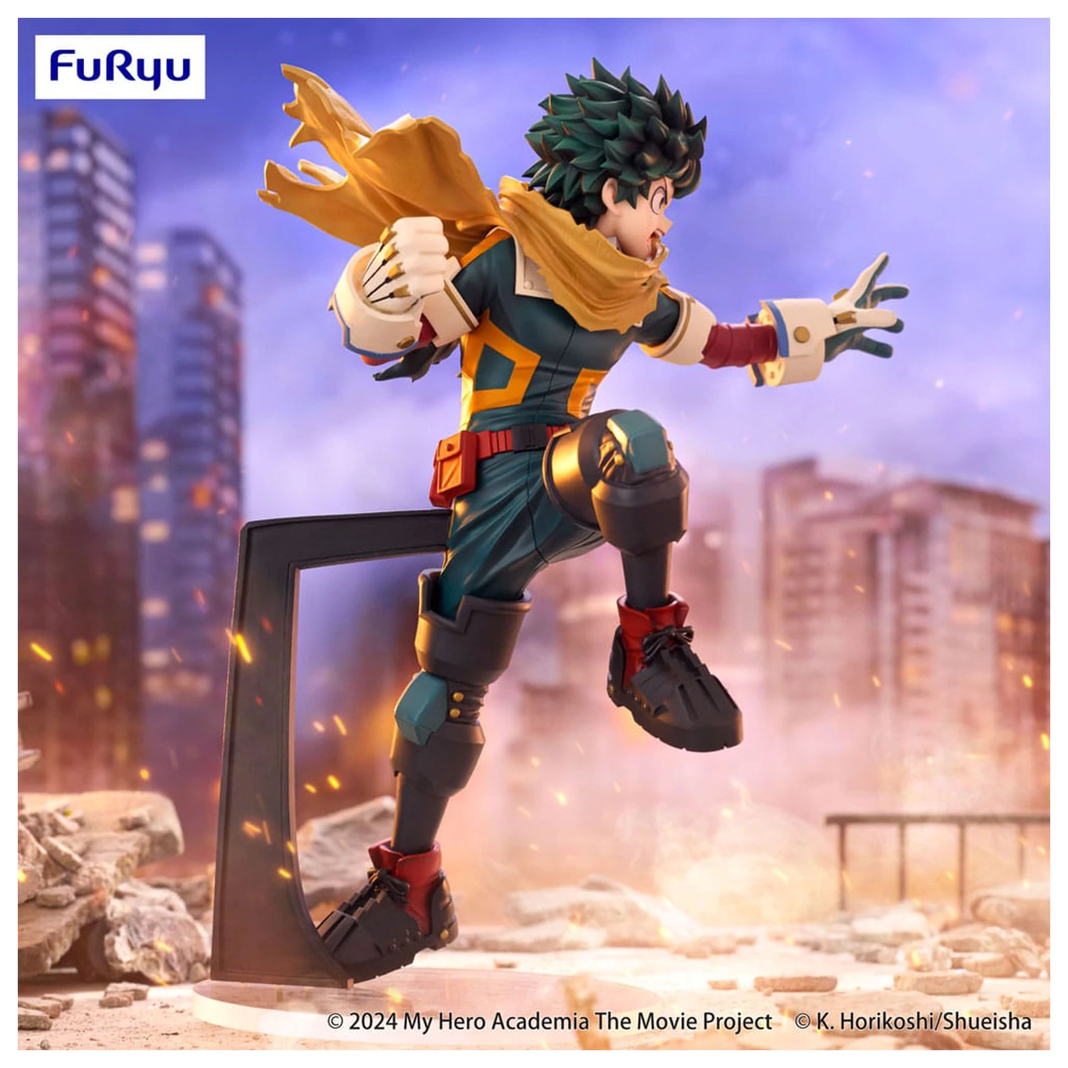 My Hero Academia: You're Next Trio-Try-iT PVC socha Izuku Midoriya 21 cm fotografii produktu