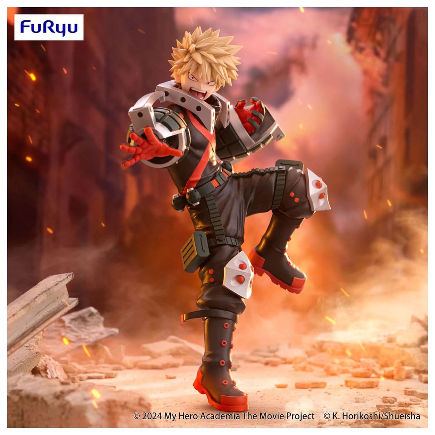 My Hero Academia: You're Next Trio-Try-iT PVC soška Katsuki Bakugo 21 cm fotografii produktu