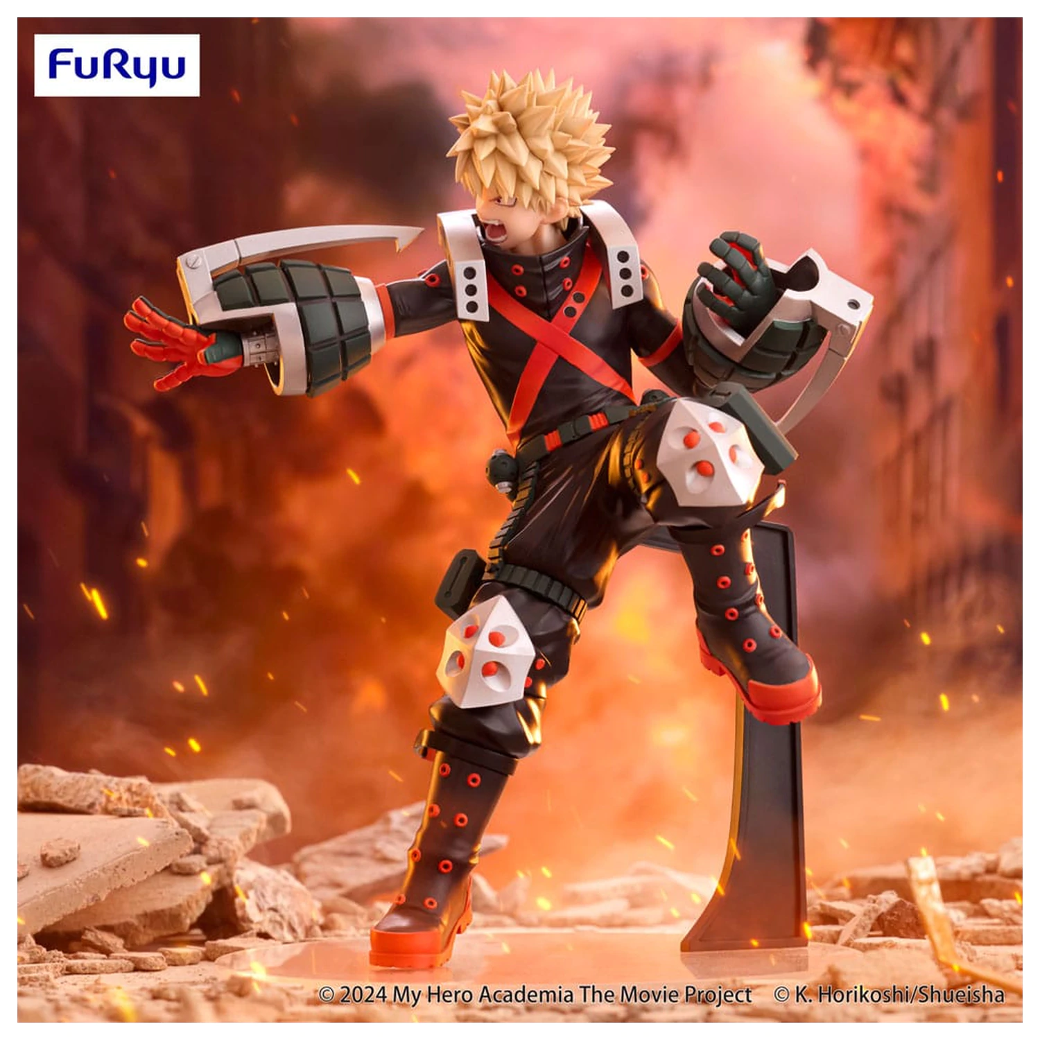 My Hero Academia: You're Next Trio-Try-iT PVC soška Katsuki Bakugo 21 cm fotografii produktu