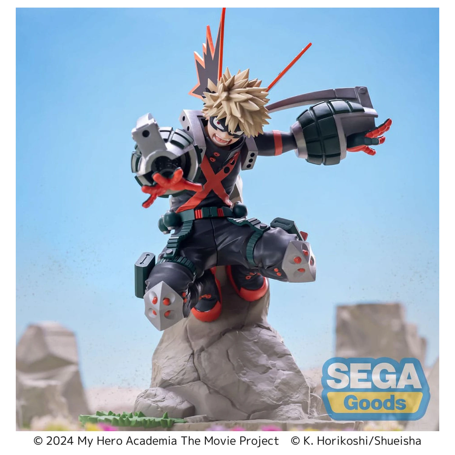 My Hero Academia: You´re Next Xross Link Anime PVC soška Katsuki Bakugo 18 cm fotografii produktu